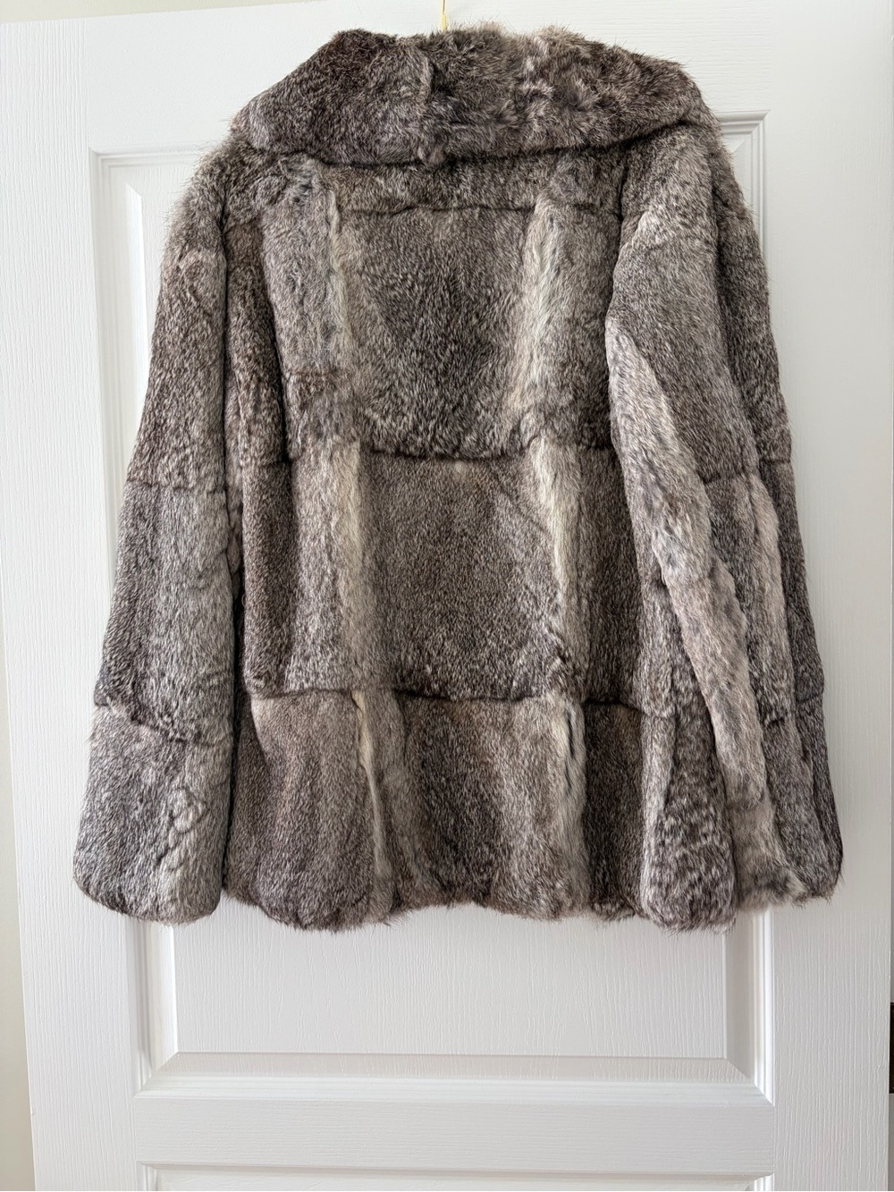 Vintage Rabbit Fur Coat size medium - Picture 3 of 14